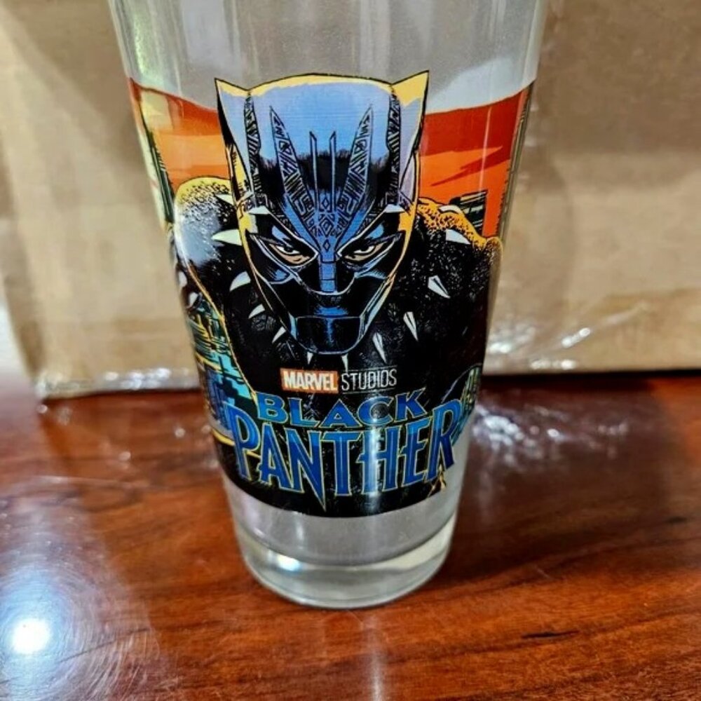 Alamo Drafthouse Marvel Black Panther Glass